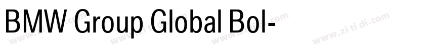 BMW Group Global Bol字体转换 BMW Group Global Bol字体转换